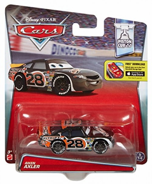 Disney / Pixar Piston Cup Aiken Axler Diecast Car (Nitroade