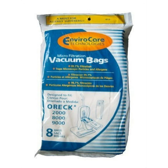 8 Oreck Type Xl Micro Filtration vacuum bags   BELT Oreck Vacuum Cleaners,CCPK8D