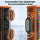 thumbnail image 1 of Altavoz transparente Mecha USB Wireless TWS compatible con Bluetooth 5.0 (naranja), 1 of 2