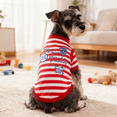 thumbnail image 5 of Riklu Dog Clothes for Small Dogs, 5 Packs Dog Shirt with Cute Patterns, Stretchy Girl & Boy Puppy Outfits, 5 of 6