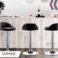 thumbnail image 3 of Sillas Para Barra De Cocina Lumax Bancos Alto Desayunador Negro, 3 of 6