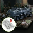 thumbnail image 4 of 39pcs War Scenics Four Seasons Static Grass Tufts Railway Railroad Wargame White, 4 of 8