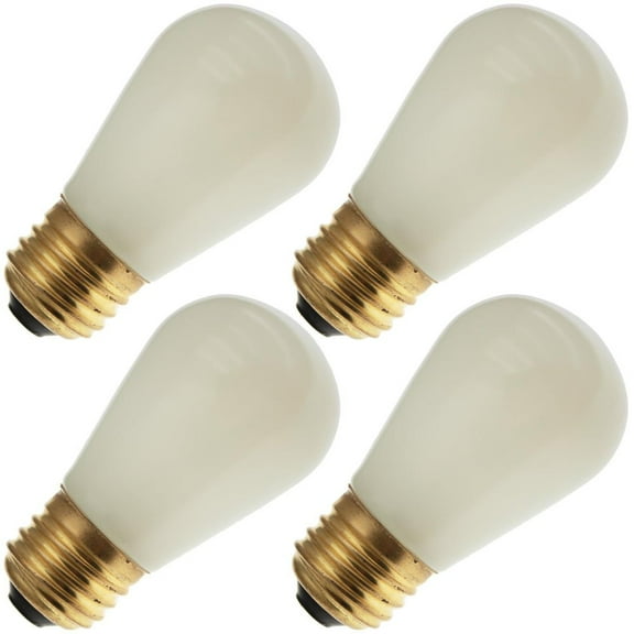 Industrial Performance 11S14/IF-20K 12, 11 Watt, S14, Medium Screw (E26) Base Light Bulb (4 Bulbs)