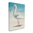 thumbnail image 3 of Stupell Industries Egret Portrait Beach Sand Gradient Coastal Painting Gallery Wrapped Canvas Print Wall Art, 3 of 5