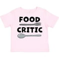 thumbnail image 3 of Inktastic Food Critic with Fork and Spoon Boys or Girls Toddler T-Shirt, 3 of 5