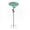 D, variant on KOYPTL Ground Inserted Metal Bird Bath Feeder for Outside,Vintage Bird Feeder Pole Outdoor Garden Birdbath Tray with 3 Prong Base,Stable Stake Wild Bird Feeder for Lawn Patio Yard Garden Hopper Decor