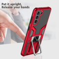 thumbnail image 4 of FDYIYIQ for Samsung Galaxy S21 5G Case with Screen Protector, Ring Kickstand Shockproof Full Body Hard PC+Soft Silicone, 4 of 5