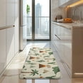 thumbnail image 4 of Beige Dinosaurs Volcanoes Pattern Kitchen Rug Mat,Kitchen Runner Rugs Non Skid Washable,Decorative Kitchen Floor Mats for Kitchen,Sink,Laundry,17"x47.2", 4 of 7