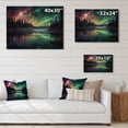 thumbnail image 4 of Designart "Picturesque Scenery II" Countryside Print on Natural Pine Wood, 4 of 5
