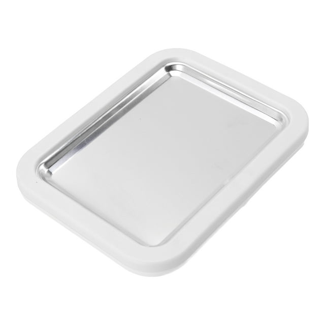 Machine à Crème Glacée Roulée en Acier Inoxydable, Machine à Crème Glacée Roulée Machine à Crème Glacée avec Pelle en Plastique Plaque Froide Machine à Rouleaux de Crème Glacée Machine à Yogourt Glacé Type Pierre