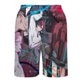 thumbnail image 5 of Anime Dandadan Short Sweatpants Summer Daily Cozy Lounge Shorts 3D Printed Beach Shorts Sweatpants With Drawstring And Pockets, 5 of 7