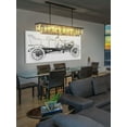 thumbnail image 4 of Marmont Hill "Vintage Race Car Blueprint 1" Painting Print on Canvas, 4 of 7