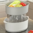 thumbnail image 3 of Youkk Quick Cleaning Electric Vegetable Washing Basket Easy To Deepening Large, 3 of 6