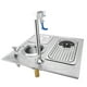 thumbnail image 2 of Lavadora de tazas, grifo limpiador de tazas, lavadora de tazas de acero inoxidable, para el hogar, cocina, pubs, bares ANGGREK Otros, 2 of 8
