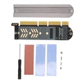 thumbnail image 2 of SSD To PCIe 4.0 Adapter, Space Saving M.2 PCIe Adapter Card Fast Cooling  for X16 Slot, 2 of 8