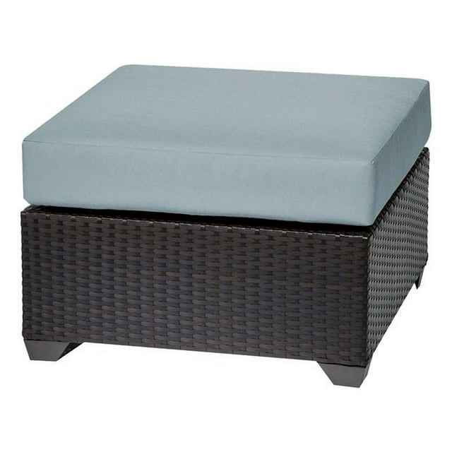 Barbados Ottoman de Patio en Osier pour Extérieur en Spa