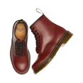thumbnail image 3 of Dr. Marten's Womens 1460 8-Eye Patent Leather Boots, Cherry Red Smooth, 3 of 5