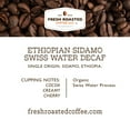 thumbnail image 2 of Fresh Roasted Coffee, Organic Ethiopian Sidamo Swiss Water Decaf, Medium Roast, K-cup Compatible, 72 Count, 2 of 12