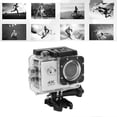 thumbnail image 4 of Action Camera 4K HD 98.4ft Waterproof 2.0 Inch Screen WiFi Underwater Sports Camera for Outdoor Diving Helmet White, 4 of 5