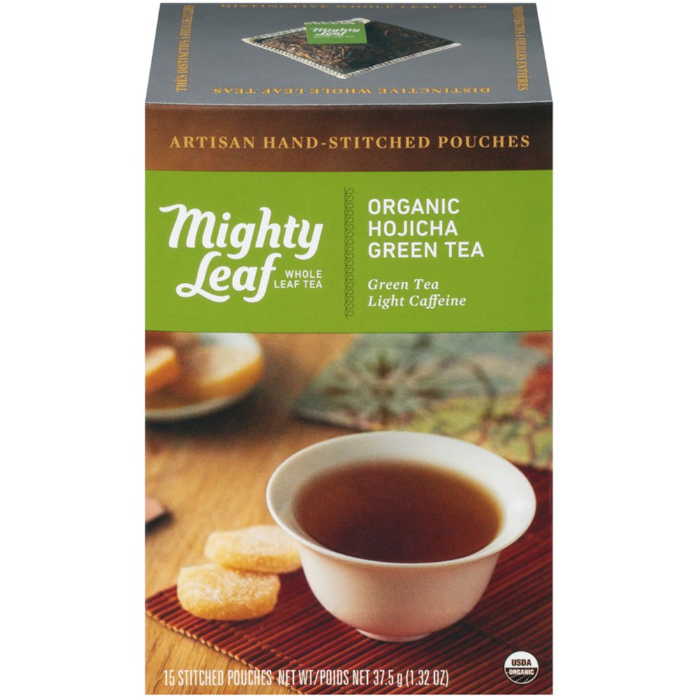 Mighty Leaf Tea Organic Hojicha, Green Tea, 15 Tea Bags