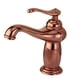 thumbnail image 5 of Grifo de Mezclador de Cascada Un Orificio / Manija Lavabo Del Fregadero Oro rosa, 5 of 9