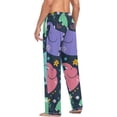 thumbnail image 5 of GZHJMY Elephant Pajama Pants for Men, Lounge Pants Lightweight Men Pajama Bottoms with Drawstring Pockets, Christmas New Year Birthday Gifts, Small, 5 of 6