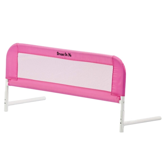 Dream On Me Barandilla de Cama Ajustable de Seguridad de Malla Liviana para niños pequeños, Tela de Malla Transpirable, Adecuada para Todo Tipo de Camas, Barandilla de protección de Cama con Sistema d