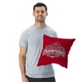 thumbnail image 3 of The Northwest Group Ohio State Buckeyes College Football Playoff 2024 National Champions 18" x 18" Tapestry Throw Pillow, 3 of 5