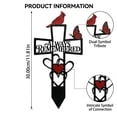 thumbnail image 4 of Metal Cemetery Memorial Plaque For Remembrance 12x6 Inch Decorations For Cemetery Memorial For Outdoors For Loss Of One Memorial Day, 4 of 9