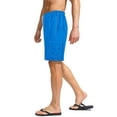 thumbnail image 3 of 9M Clothing Company Men's Three Pocket Knee Length Quick Dry Swim Trunks, Blue, Medium, 3 of 5