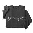 thumbnail image 4 of GA WEIHUA Womens St Patrick's Day Sweatshirt Here for The Shenanigans Shirts Shamrock Clover Print Pullover Tops Long Sleeve Loose Fit Clothes(Dark Gray,XS), 4 of 4