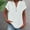 White, variant on VINUSLI Linen Summer Shirts Women 2025 Casual Short Sleeve Cotton Linen Shirts Henley Button V Neck Tunic Blouse Beach Vacation Tops Gray,XL
