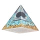 thumbnail image 1 of Para La Pirámide De Chakras De Curación Energética De La Pirámide De Orgone, Promueve El Crecimiento Mental Para La Decoración De Escritorio De La Oficina En El Hogar, 1 of 7