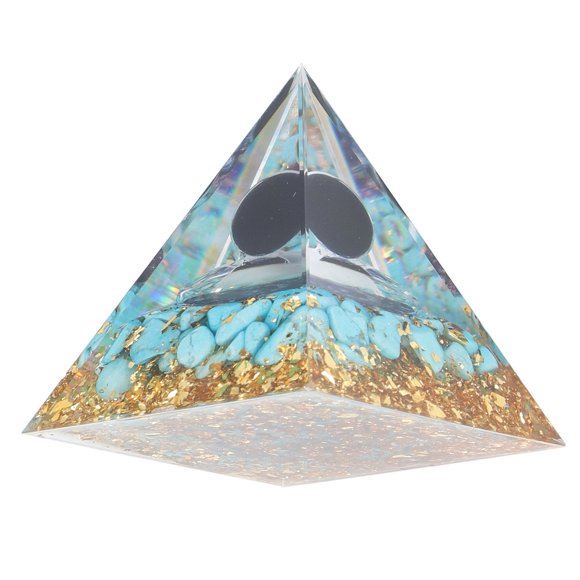Pyramid, Orgone Pyramid Harmonious Pairing Unique Increases Mental Growth Energy Healing For Yoga For Decor