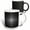 Multicolor, variant on 3drose, Illuminant Polka Dot Pattern - Black and White Halftone Design, 11oz Mug