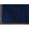 thumbnail image 5 of Nourison Malibu Shag Solid Shag Navy 2'6" x 4' Area Rug, (3' x 4'), 5 of 8