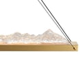 thumbnail image 4 of CWI Lighting Himalayas Integrated LED Brass Chandelier, 4 of 13