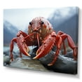 thumbnail image 2 of Designart "Crayfish Monochrome horizon Photography I" Animals Canvas Wall Art, 2 of 5