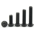 thumbnail image 4 of 100 PCS Carbon Steel Inner Hexagonal Round Head Screw, M3x8mm ,Head thickness: 1.9mm., 4 of 4