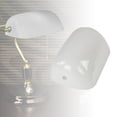 thumbnail image 1 of Bankers Lampshade Tabletop Parts Cover Traditional Lamp Shade for Reading Window White, 1 of 10