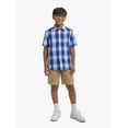 thumbnail image 2 of U.S. Polo Assn. Boys Short Sleeve Woven Button Up Shirt, Sizes 4-18, 2 of 5
