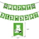 thumbnail image 4 of Kit de globos para fiestas de cumpleaños, fútbol, 84 unidades, lámina de látex verde, 4 of 4