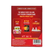 Exploding Kittens: Original Edition Grab & Game - A Compact Travel-Sized Card Game