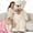 Tie-White, variant on MaoGoLan 5ft Giant Bear Stuffed Animal Large Stuffed Bear With Bow Bear Plush Toy