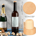 thumbnail image 3 of 120 Pieces T Shape Wine Corks Tasting Corks T Shape Wine Corks with Beech Top Wooden Wine Bottle Stopper Stoppers Bottle, 3 of 8