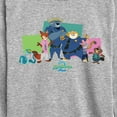 thumbnail image 3 of Zootopia 2 - Nick, Judy, And Friends - Youth Long Sleeve Graphic T-Shirt, 3 of 5