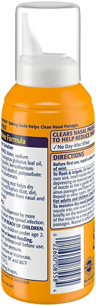 Simply Saline Plus Nighttime Formula Nasal Mist+Eucalyptus, Extra Strength 4.25 oz (Pack of 7)