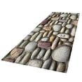 thumbnail image 1 of Alfombra de pasillo de cocina antideslizante de pelo corto, felpudo para cocina Gray_1, 1 of 9