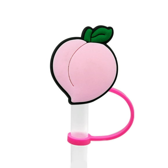 Popping Pearls Small Container Pouches for Drinking Thick Glass 1 Piece Set Of Straw Covers Straw Covers For Reusable Straw Protector Fruit Straw Caps Silicone Straw Caps