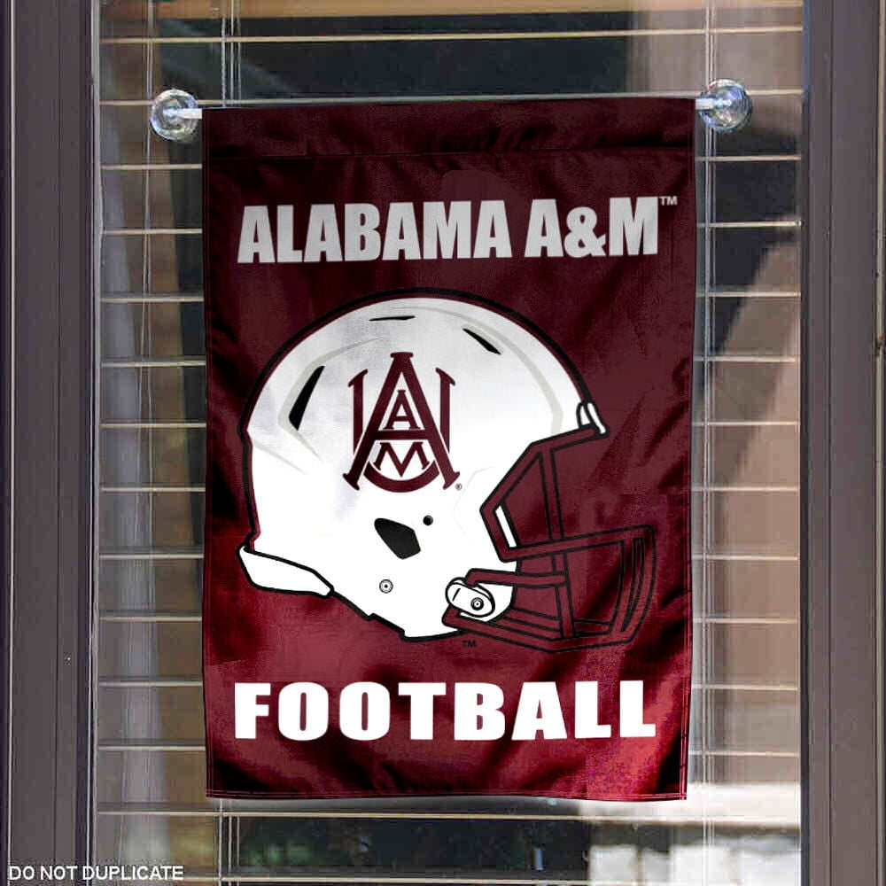 Alabama A M University Bulldogs Football Helmet 13 X 18 Garden